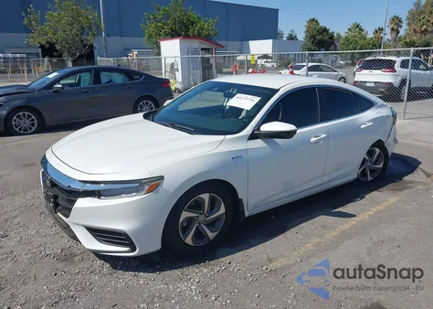 2019 Honda Insight Ex from USA, damaged, VIN 19XZE4F55KE024579